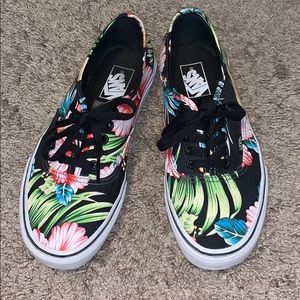 Floral Vans